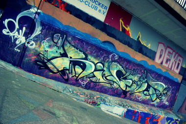 Graffiti Wall - Photo by TheRightOne - Saarbrücken, Right, Copyright