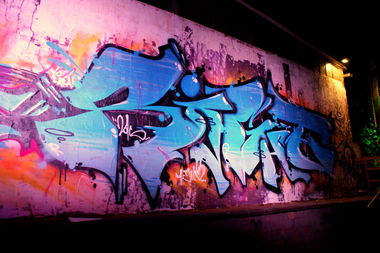 Graffiti Wall - Photo by TheRightOne - Right, Rightone, Saarland (2015)