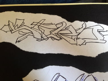 Graffiti Sketch - Photo by TheSeRo - sketch, sero (2014)
