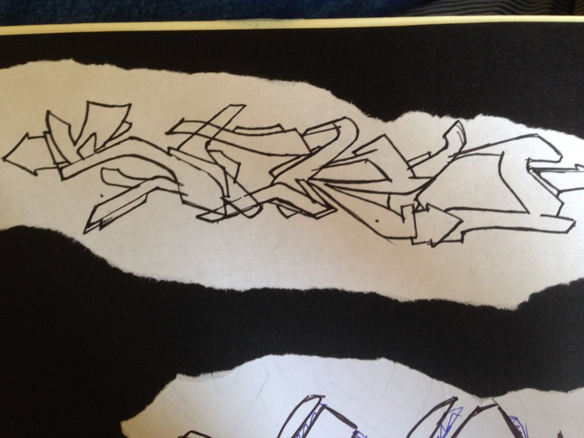 Graffiti Sketch - Photo by TheSeRo - sketch, sero (2014)