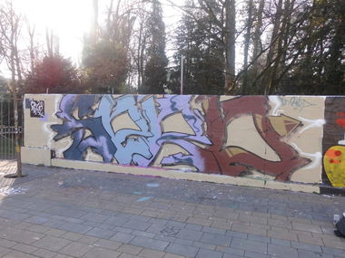 Graffiti Wall - Photo by TheSeRo - Sero, Jubos (2014)