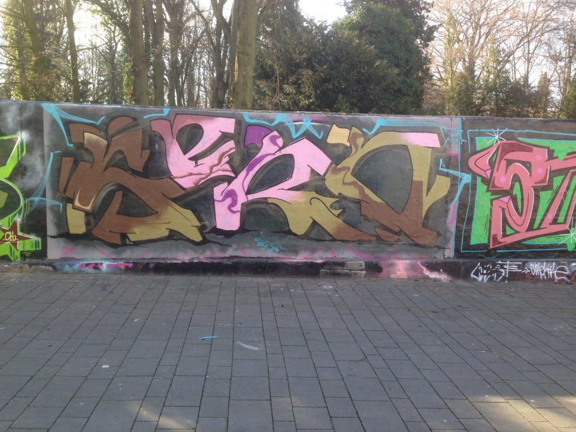 Graffiti Wall - Photo by TheSeRo - Sero, 2015, Unna (2015)