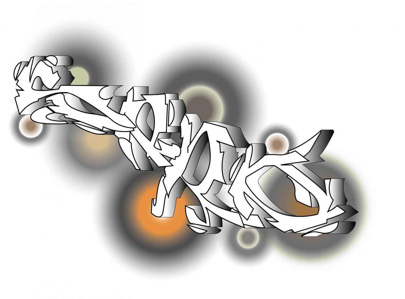 Graffiti Sketch - Photo by TheSeRo - sero, digital, 2015 (2015)