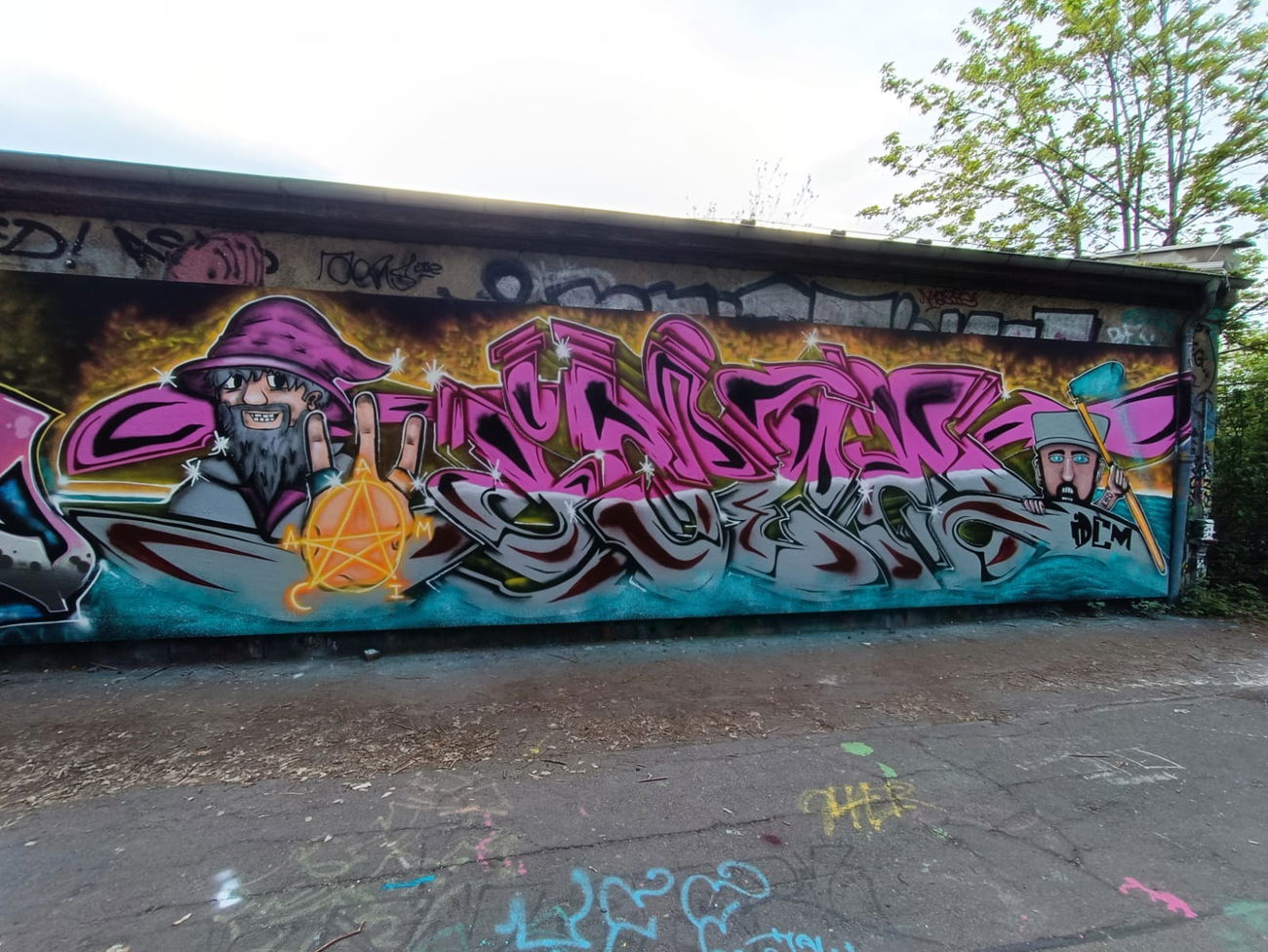 Graffiti Wall - Photo by TheWallHunter - leipzig