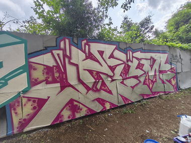 Graffiti Wall - Photo by TheWallHunter - graffiti, leipzig