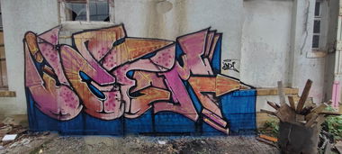 Graffiti Wall - Photo by TheWallHunter - leipzig, lettering, idem