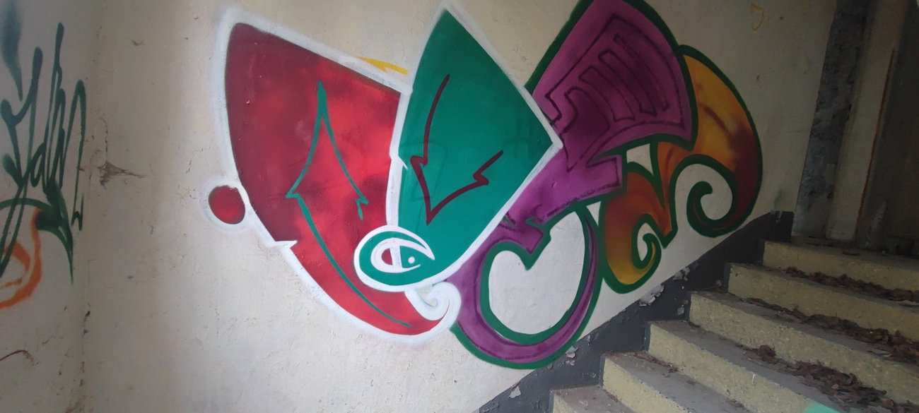 Graffiti in Leipzig - Photo by TheWallHunter - lostplace, leipzig