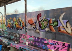 Graffiti Wall - Photo by TheWallHunter - graff, stylewriting, leipzig