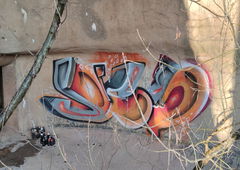 Graffiti Wall - Photo by TheWallHunter - bunt, abstract, losplace