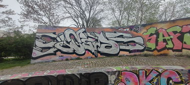 Graffiti Wall - Photo by TheWallHunter - leipzig, graffiti