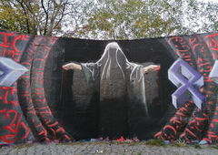 Graffiti Wall in Leipzig - Photo by TheWallHunter (2020)