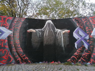 Graffiti Wall in Leipzig - Photo by TheWallHunter (2020)