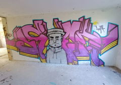 Graffiti Wall - Photo by TheWallHunter - leipzig, graffiti