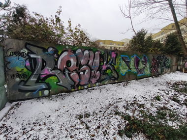 Graffiti Wall - Photo by TheWallHunter - leipzig, idem, resuk