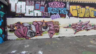 Graffiti Wall - Photo by TheWallHunter - leipzig, graffiti