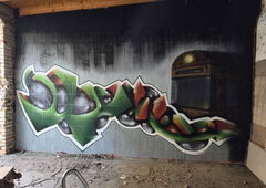 Graffiti Wall - Photo by TheWallHunter - leipzig, idem