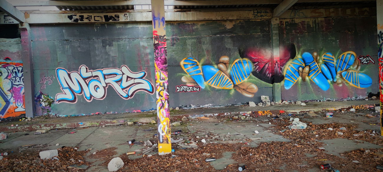 Graffiti Wall - Photo by TheWallHunter - mars, idem, leipzig (2021)