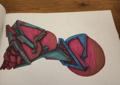 Graffiti Sketch - Photo by TheWallHunter - leipzig, idem