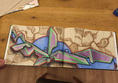 Graffiti Sketch - Photo by TheWallHunter - leipzig, idem