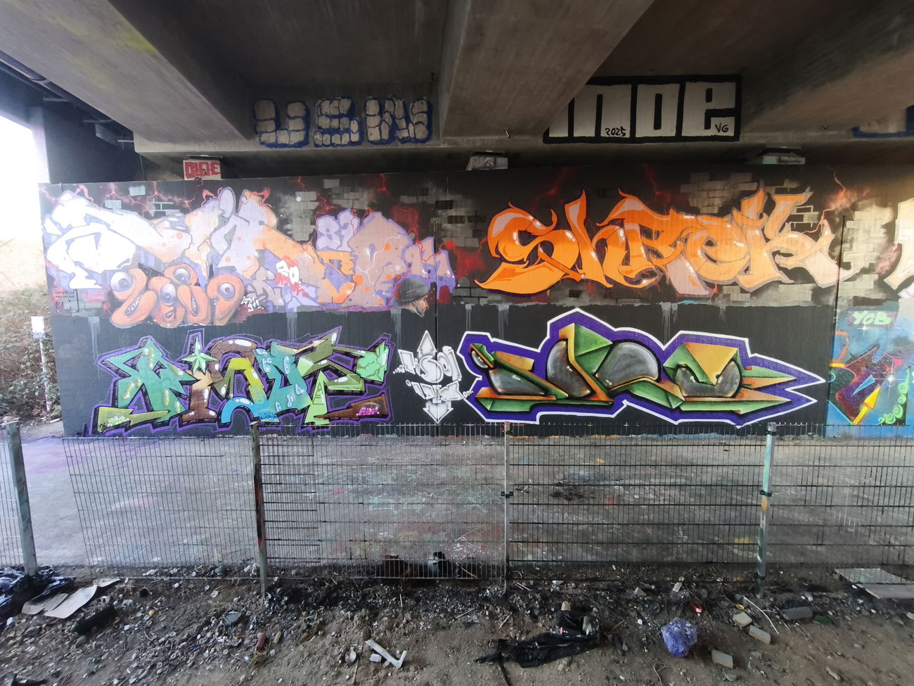 Graffiti Wall in Leipzig - Photo by TheWallHunter - leipzig, idem, tisoe (2026)