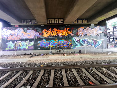 Graffiti Wall - Photo by TheWallHunter - leipzig, idem, tisoe