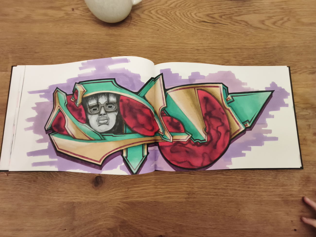 Graffiti Photo by TheWallHunter - leipzig, idem, sketch