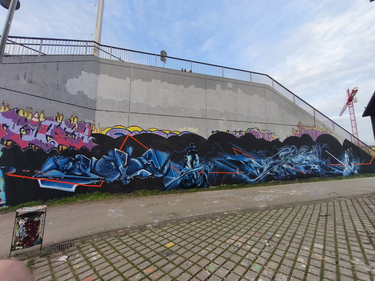 Graffiti Wall in Leipzig - Photo by TheWallHunter - leipzig, idem, kaku84