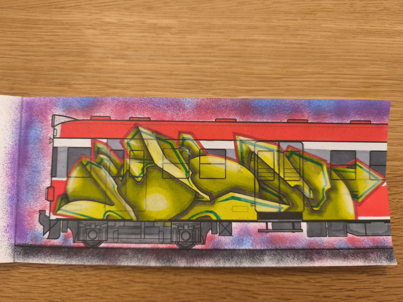 Graffiti Sketch - Photo by TheWallHunter