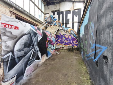 Graffiti Wall - Photo by TheWallHunter - leipzig, idem, 3d