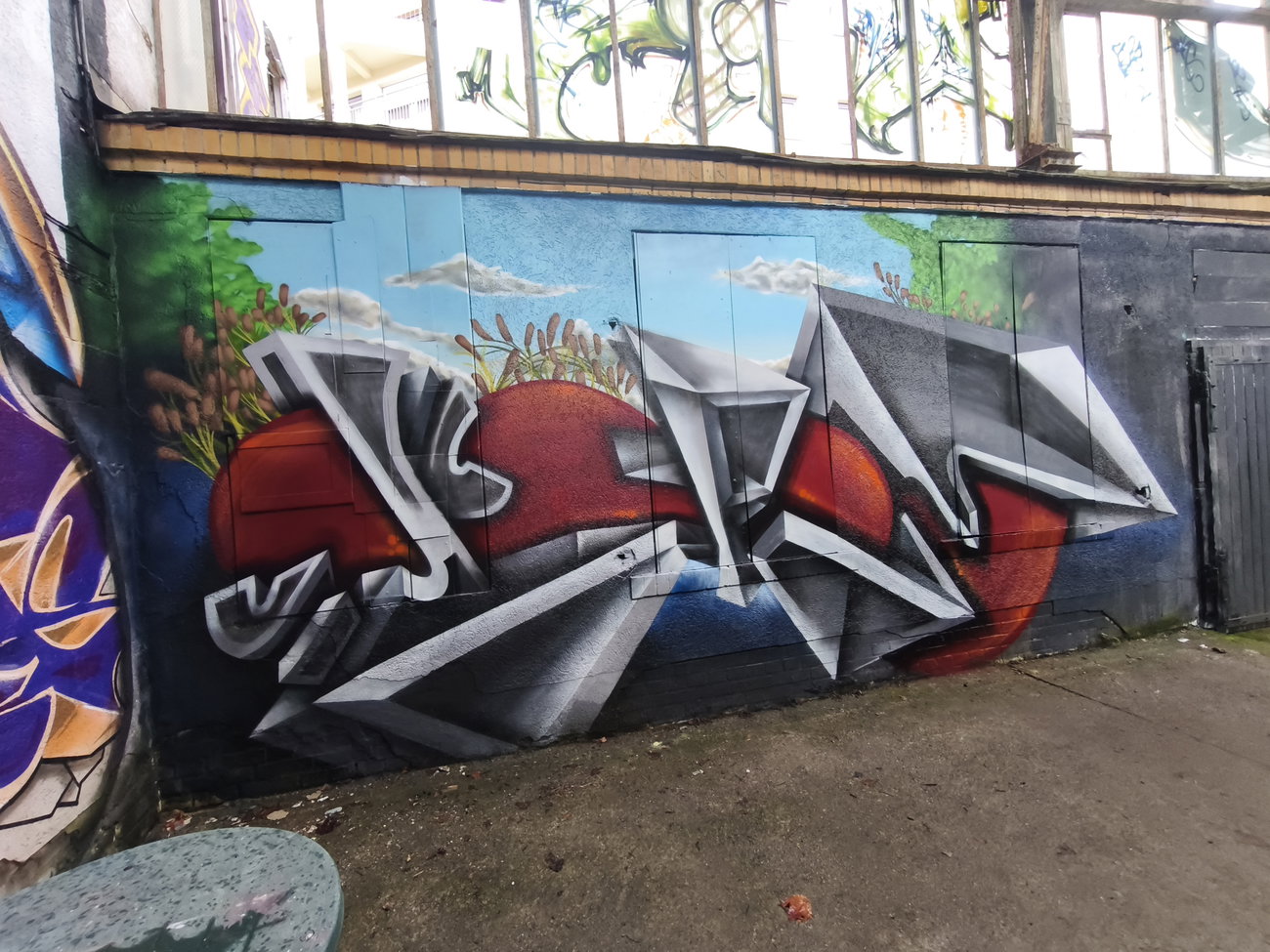 Graffiti Wall - Photo by TheWallHunter - leipzig, idem, 3d