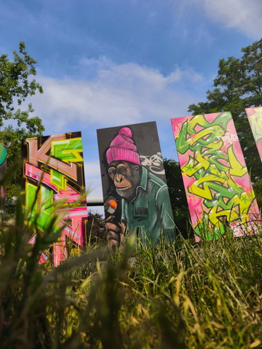 Graffiti Wall - Photo by TheWallHunter - leipzig, idem, kulturkiste