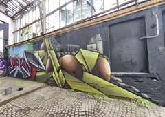 Graffiti Wall - Photo by TheWallHunter - leipzig, idem