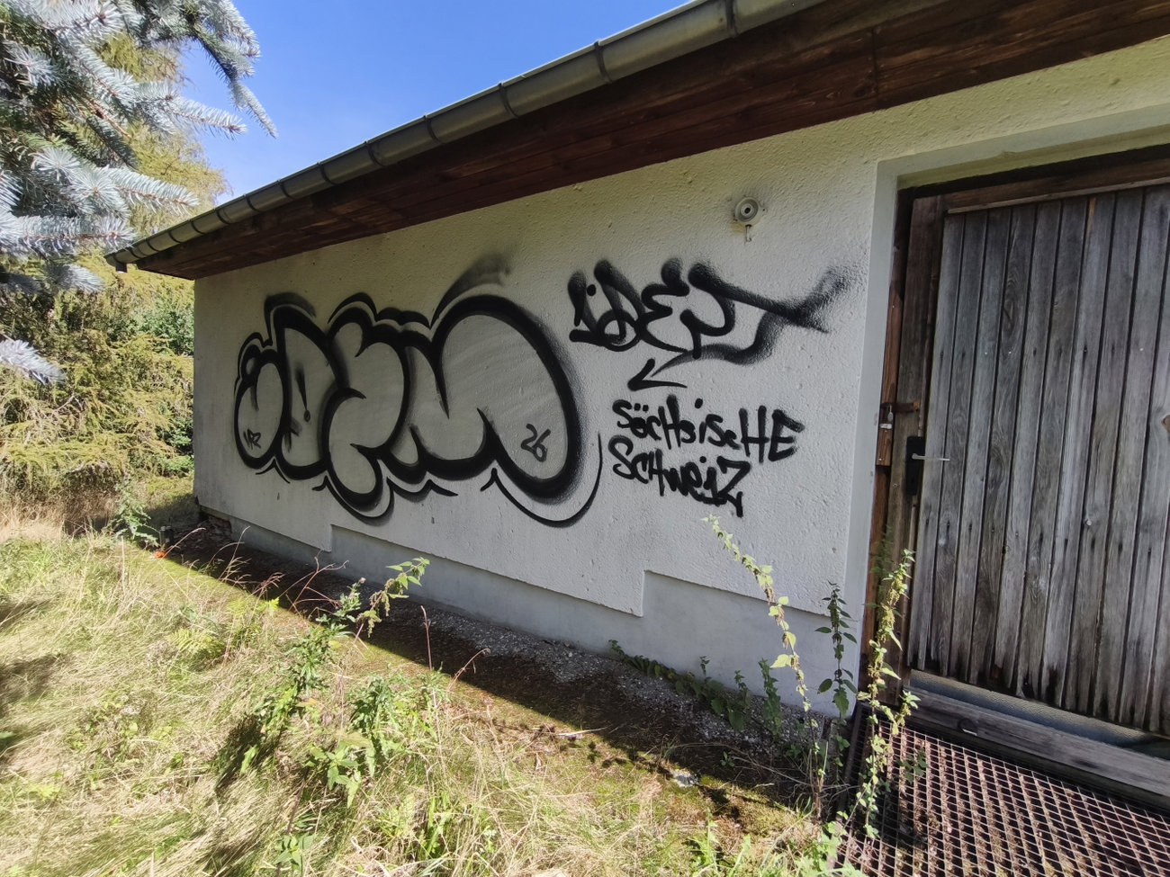 Graffiti Bombing - Photo by TheWallHunter