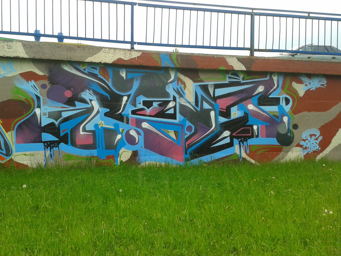 Graffiti Wall in Martin - Photo by Thedeap - RTS (2013)