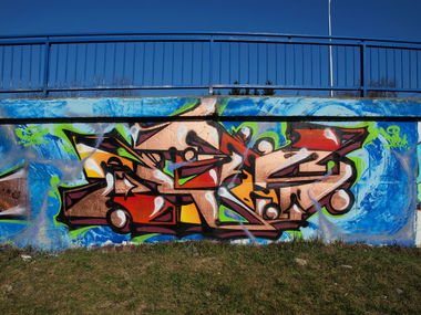 Graffiti Wall in Martin - Photo by Thedeap - RTS (2014)