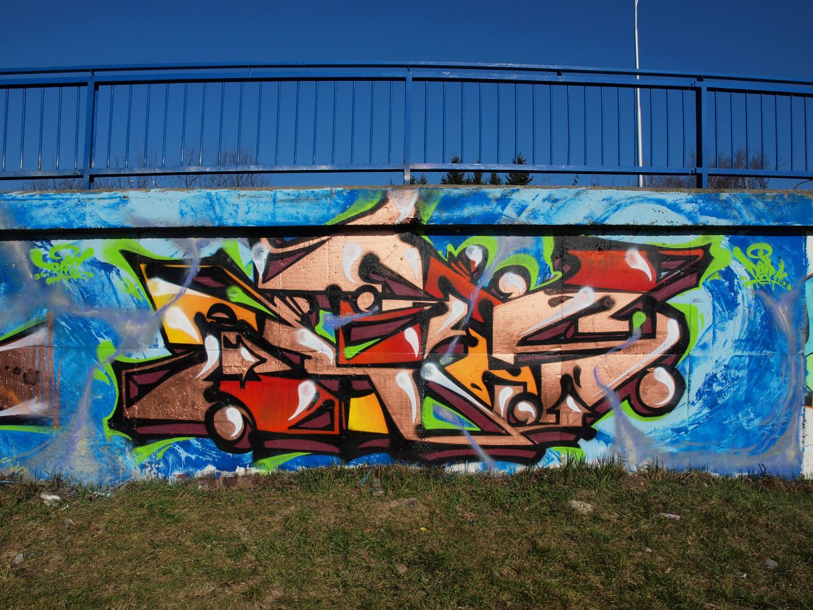 Graffiti Wall in Martin - Photo by Thedeap - RTS (2014)