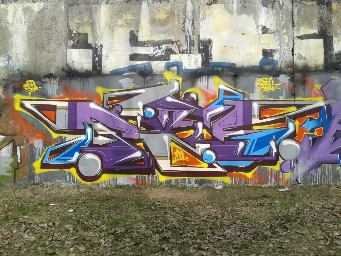 Graffiti Wall - Photo by Thedeap - RTS (2014)