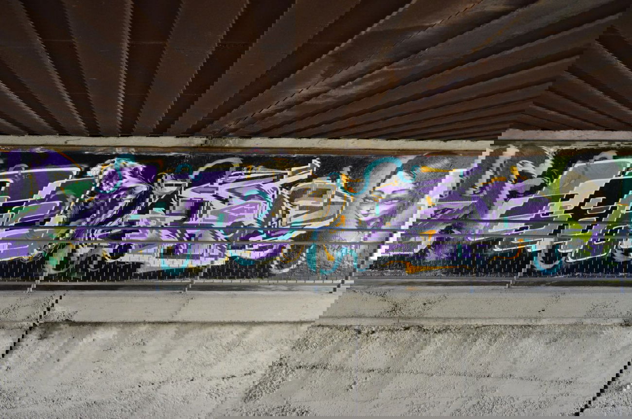 Graffiti Wall in Kysucké Nové Mesto - Photo by Thedeap - RTS, with, Push (2014)