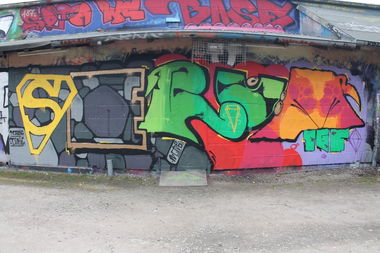 Graffiti Wall - Photo by ThuGliFe - tgf, serum, osnabrück