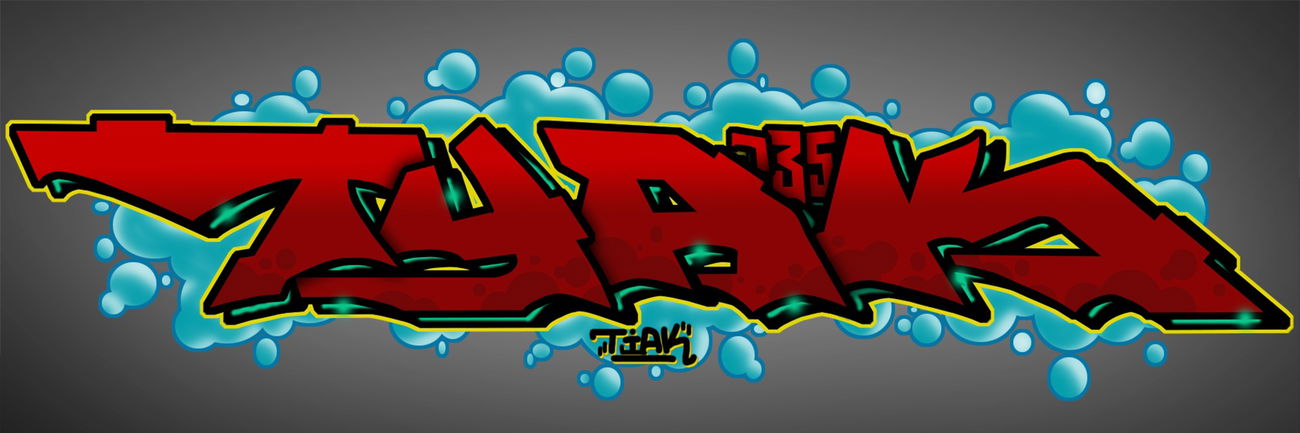 Graffiti Sketch - Photo by Tiak135 - Tiak, 135, Berlin (2015)