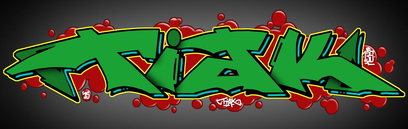 Graffiti Sketch - Photo by Tiak135 - Tiak, 135, Berlin (2015)