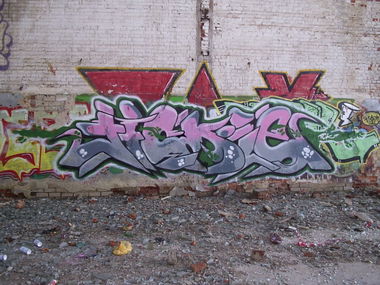 Graffiti Wall in Kharkov - Photo by Tickie - Tickie, tck, obman (2012)