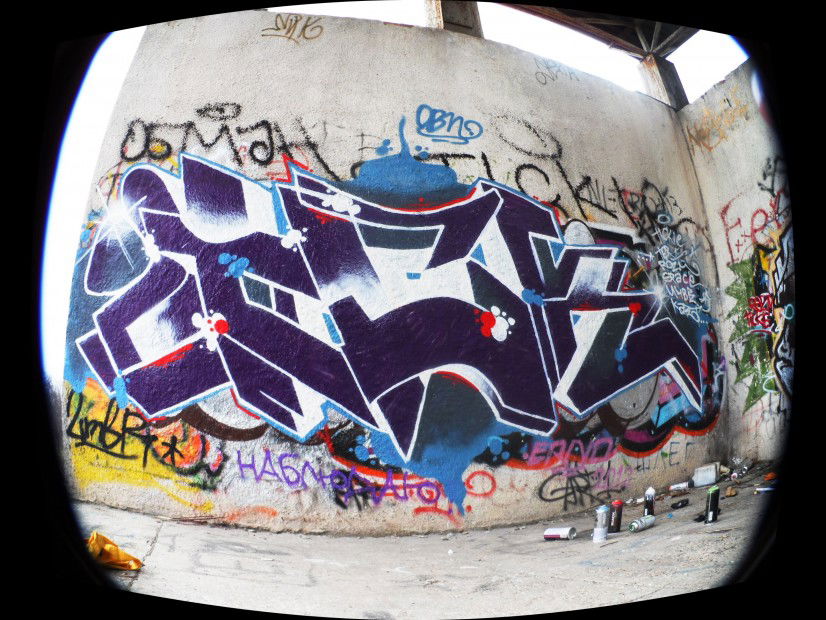 Graffiti Wall in Kharkov - Photo by Tickie - Tickie, tck, obman (2013)