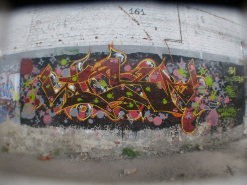 Graffiti Wall in Kharkov - Photo by Tickie - Tickie, tck, fuckart (2012)