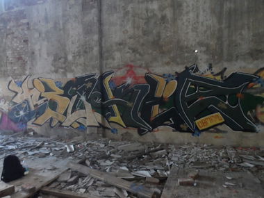 Graffiti Wall in Kharkov - Photo by Tickie - tickie, tck, obman (2013)