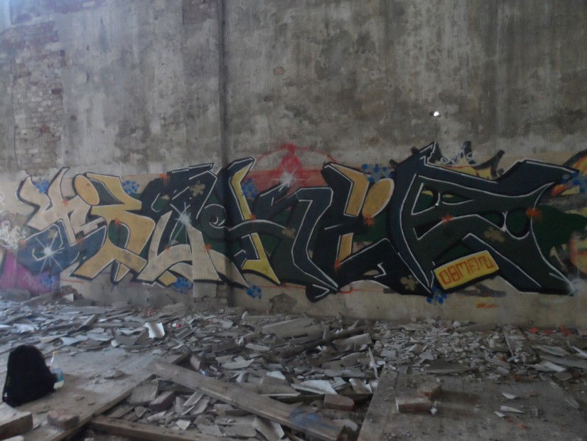 Graffiti Wall in Kharkov - Photo by Tickie - tickie, tck, obman (2013)