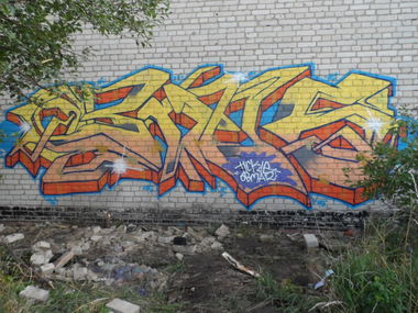 Graffiti Wall in Kharkov - Photo by Tickie - Tickie, tck, obn (2013)