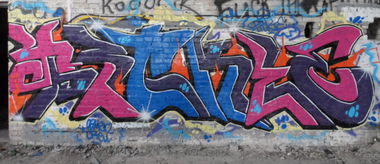 Graffiti Wall in Kharkiv - Photo by Tickie - tickie, tck, obn (2013)