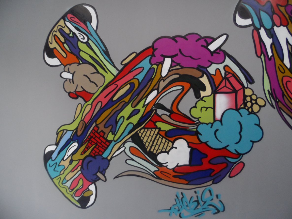 Graffiti Wall - Photo by Tickie - commercial, tickie, art (2014)