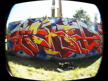 Graffiti Wall - Photo by Tickie - tickie, okrs, fest (2014)